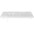 Macally White 104 Key Full Size USB Keyboard for Mac