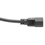 Eaton Tripp Lite Series Power Extension Cord, Locking C13 to C14 PDU Style - 10A, 250V, 18 AWG, 10 ft. (3.05 m)