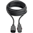 Eaton Tripp Lite Series Power Extension Cord, Locking C13 to C14 PDU Style - 10A, 250V, 18 AWG, 10 ft. (3.05 m)
