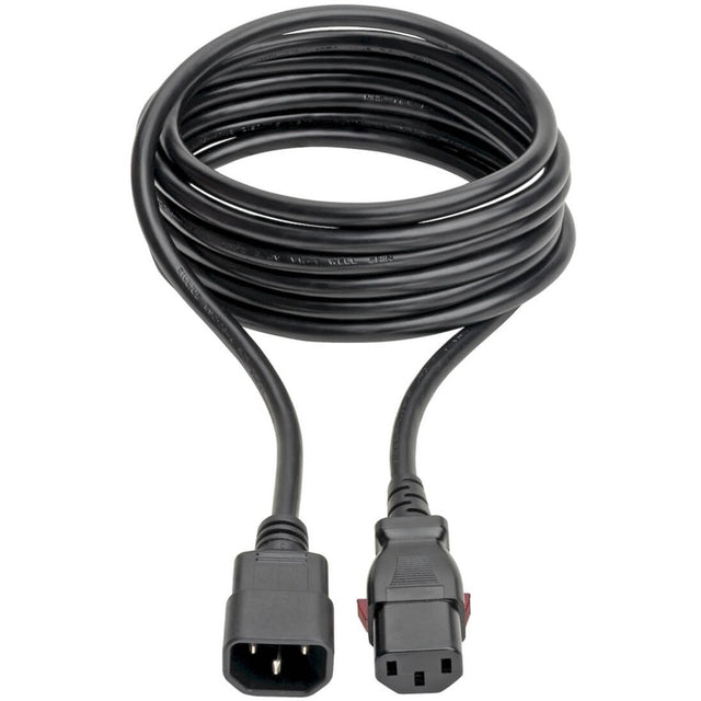 Eaton Tripp Lite Series Power Extension Cord, Locking C13 to C14 PDU Style - 10A, 250V, 18 AWG, 10 ft. (3.05 m)