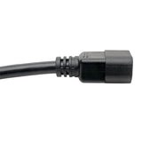 Eaton Tripp Lite Series Heavy-Duty PDU Power Cord, Locking C13 to C14 - 15A, 250V, 14 AWG, 6 ft. (1.83 m)