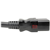 Eaton Tripp Lite Series Power Extension Cord, Locking C19 to C20 - Heavy-Duty, 20A, 100-250V, 12 AWG, 10 ft. (3.05 m), Black