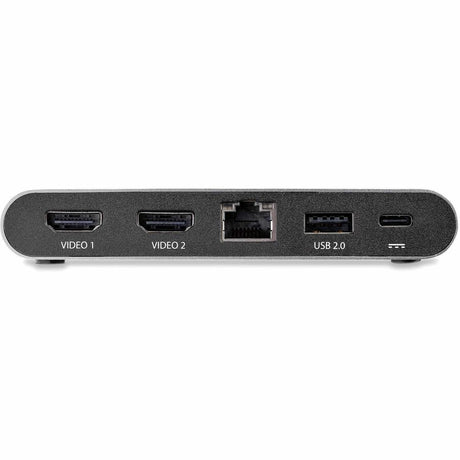 StarTech.com USB C Dock - 4K Dual Monitor HDMI USB-C Docking Station - 100W Power Delivery Passthrough, GbE, 2x USB-A - Multiport Adapter