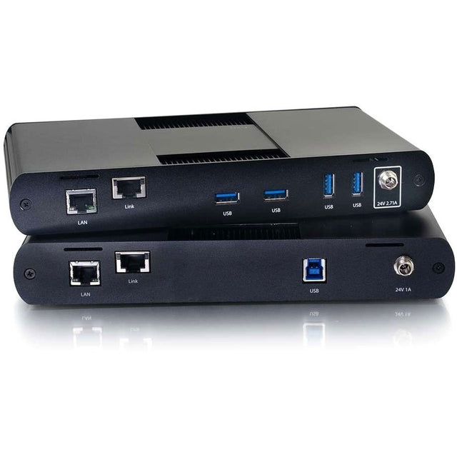 C2G 4-Port USB Extender - USB 3.1 Over Cat6a Transceiver to Receiver kit