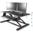 Kantek Electric Sit to Stand Workstation