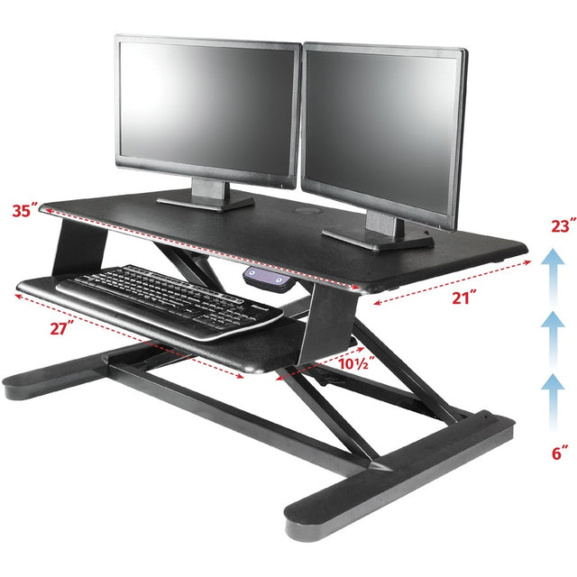 Kantek Electric Sit to Stand Workstation