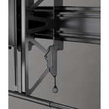 Chief Fusion Single LCM Flat Panel Back Cover - Black