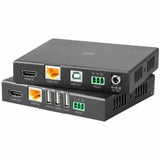 Monoprice Blackbird 4K HDBaseT Extender, 4K at 100m, USB KVM, HDCP 2.2, PoC, EDID
