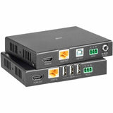 Monoprice Blackbird 4K HDBaseT Extender, 4K at 100m, USB KVM, HDCP 2.2, PoC, EDID