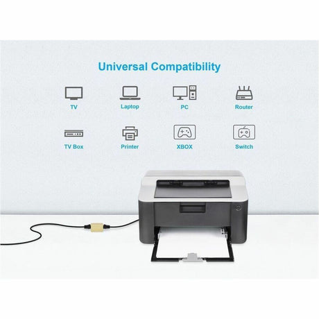 Monoprice 8P8C RJ45 Straight Inline Coupler, Beige