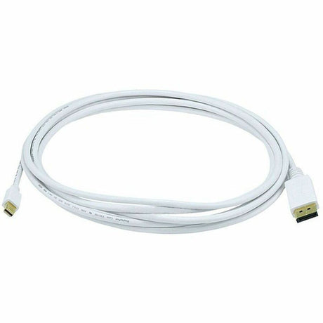 Monoprice 10ft 32AWG Mini DisplayPort to DisplayPort Cable, White
