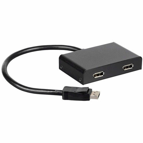 Monoprice 2-Port DisplayPort 1.2 to DisplayPort Multi-Stream Transport (MST) Hub
