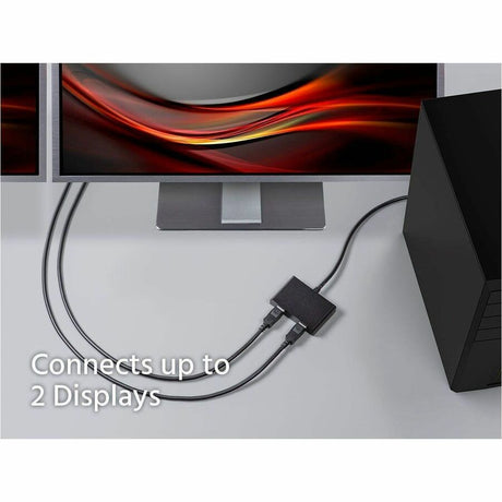 Monoprice 2-Port DisplayPort 1.2 to DisplayPort Multi-Stream Transport (MST) Hub