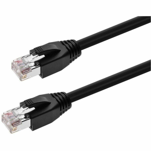 Monoprice Cat6 Ethernet Patch Cable - 23AWG, F/UTP, CMP Plenum Rated, 50ft, Black