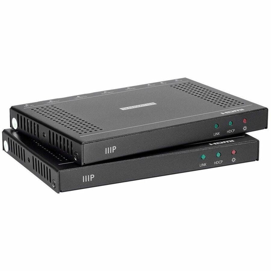 Monoprice Blackbird 4K60 Pro HDBaseT Extender Kit up to 100m with PoH, RS-232, HDCP 2.2