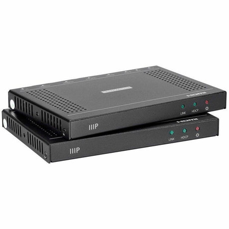 Monoprice Blackbird 4K60 Pro HDBaseT Extender Kit up to 100m with PoH, RS-232, HDCP 2.2