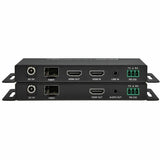 Monoprice Blackbird 4K60 Video Extender with HDMI over Fiber Optic Cable up to 33,000 feet (10,000m), Supports IR and RS-232