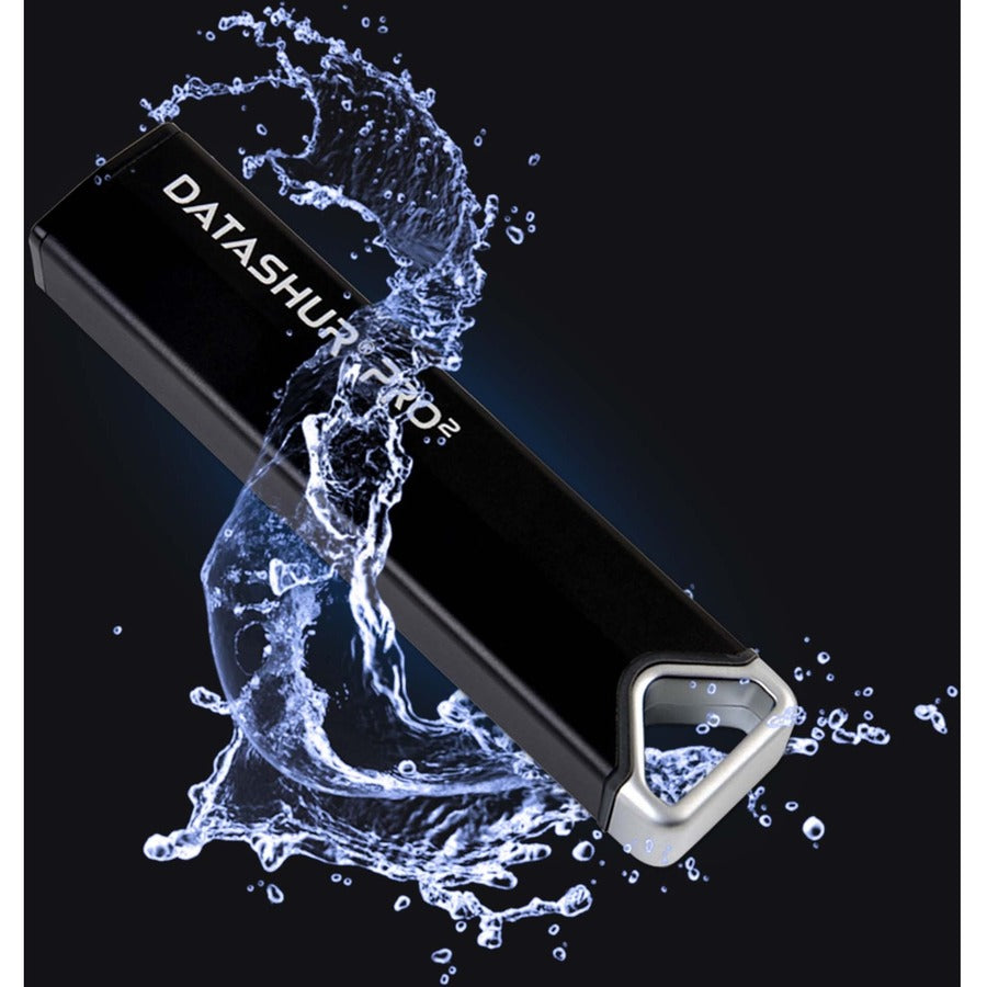 iStorage datAshur PRO 64 GB | Secure Flash Drive | FIPS 140-2 Level 3 Certified| NLNCSA DEP-V Certified | NATO Restricted Certified | PIN protected | Dust/Water Resistant