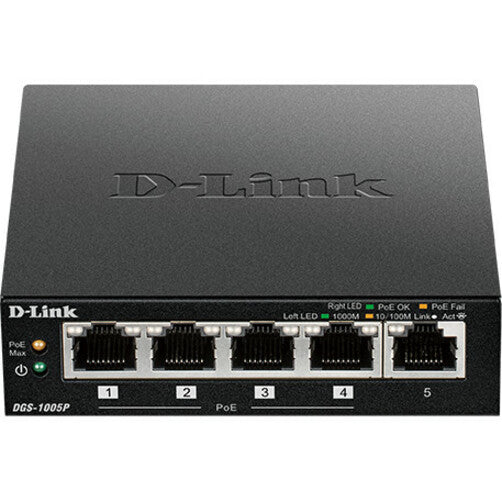 5PORT GIGABIT UNMANAGED DESKTOP