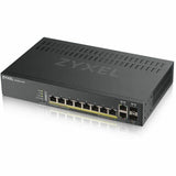 FANLESS 8PORT GBE POE+ L2 WEB