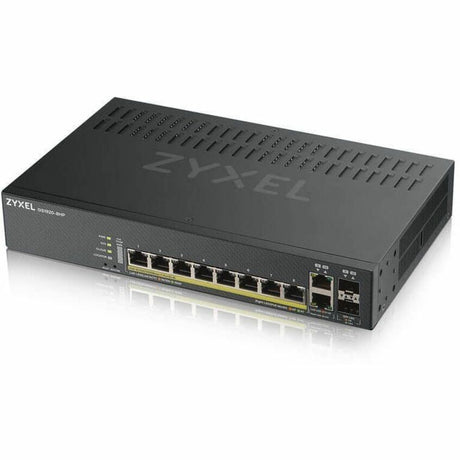 ZYXEL GS1920-8HPv2 8-Port Gigabit Smart Nebula Cloud Managed PoE Switch | 8 PoE+ Ports at 130W with 2 SFP Uplinks
