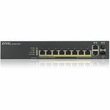 FANLESS 8PORT GBE POE+ L2 WEB