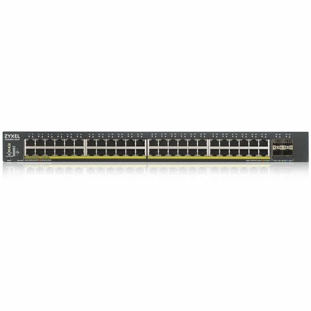 ZYXEL XGS1930-52HP 48-Port Gigabit Smart Nebula Cloud Managed PoE Switch | 48 PoE+ Ports at 375W with 4 SFP+ 10G Uplinks