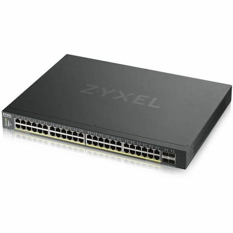 ZYXEL XGS1930-52HP 48-Port Gigabit Smart Nebula Cloud Managed PoE Switch | 48 PoE+ Ports at 375W with 4 SFP+ 10G Uplinks