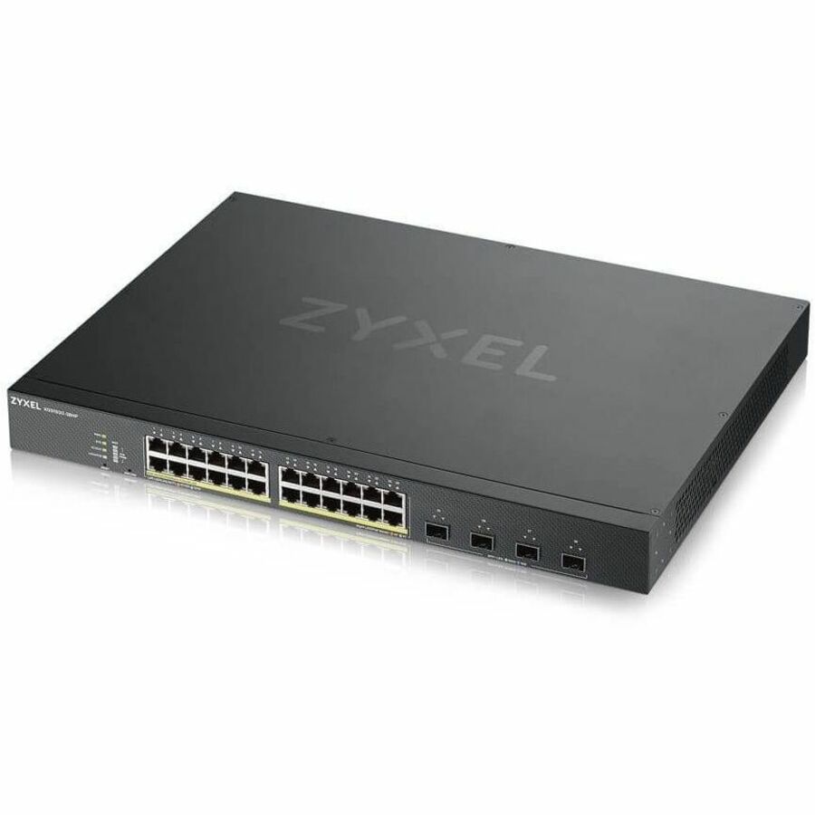 ZYXEL XGS1930-28HP 24-Port Gigabit Smart Nebula Cloud Managed PoE Switch | 24 PoE+ Ports at 375W with 4 SFP+ 10G Uplinks
