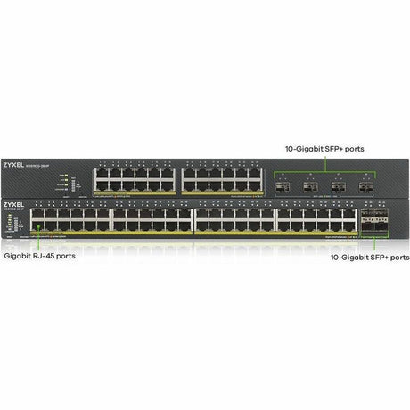 ZYXEL XGS1930-28HP 24-Port Gigabit Smart Nebula Cloud Managed PoE Switch | 24 PoE+ Ports at 375W with 4 SFP+ 10G Uplinks