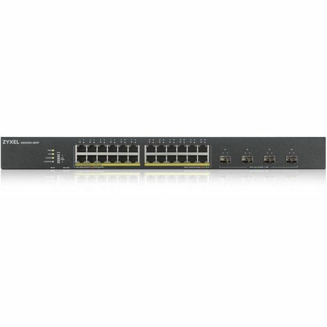 ZYXEL XGS1930-28HP 24-Port Gigabit Smart Nebula Cloud Managed PoE Switch | 24 PoE+ Ports at 375W with 4 SFP+ 10G Uplinks