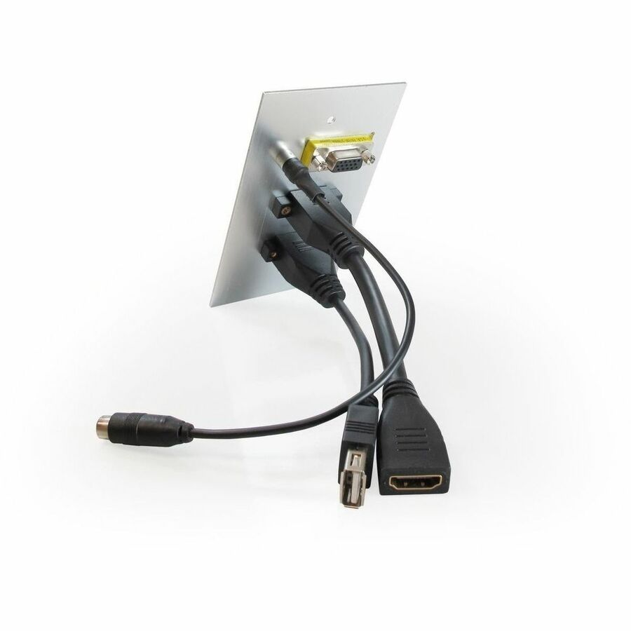 HDMI VGA 3.5MM AUDIO USB-B TO A