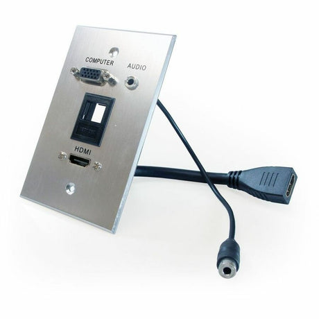 HDMI VGA 3.5MM AUDIO KEYSTONE