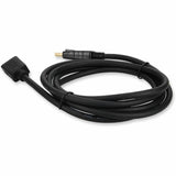 6ft DisplayPort 1.2 Male to DisplayPort 1.2 Female Black Cable For Resolution Up to 3840x2160 (4K UHD)