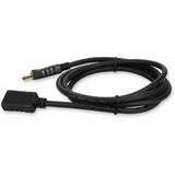 6ft DisplayPort 1.2 Male to DisplayPort 1.2 Female Black Cable For Resolution Up to 3840x2160 (4K UHD)