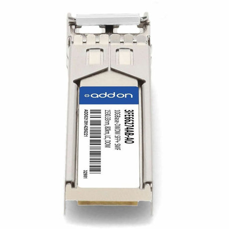 AddOn Alcatel-Lucent Nokia 3FE66274AB Compatible TAA Compliant 10GBase-DWDM 100GHz SFP+ Transceiver (SMF, 1530.33nm, 80km, LC, DOM)