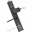 Eaton Tripp Lite Series 5-Outlet Surge Protector with 2 USB Ports (3.4A Shared) - 6 ft. (1.83 m) Cord, 450 Joules, Metal Housing