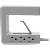 Eaton Tripp Lite Series 6-Outlet Surge Protector w/2 USB-A (4.8A Shared) & 1 USB-C (3A) - 8 ft. (2.43 m) Cord, 1080 Joules, Desk Clamp