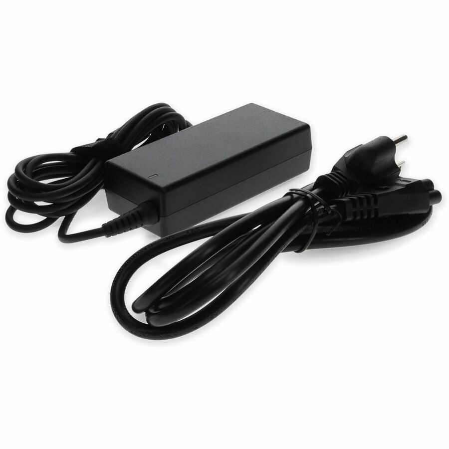 Addon Dell&reg; 450-AENV Compatible 65W 19V at 3.33A Black 4.5 mm x 3.0 mm Laptop Power Adapter and Cable