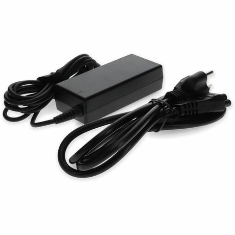 Addon Dell&reg; 450-AENV Compatible 65W 19V at 3.33A Black 4.5 mm x 3.0 mm Laptop Power Adapter and Cable