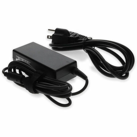 Addon Dell&reg; 450-AENV Compatible 65W 19V at 3.33A Black 4.5 mm x 3.0 mm Laptop Power Adapter and Cable