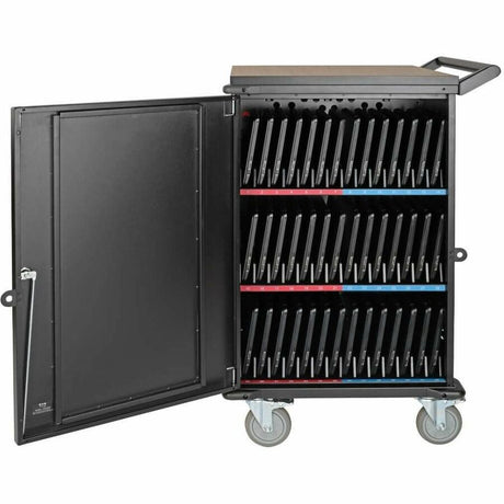 Eaton Tripp Lite Series 42-Device AC Mobile Charging Cart - Laptops and Chromebooks, 120V, NEMA 5-15P, 10 ft. (3.05 m) Cord, Black