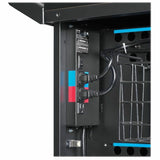 Eaton Tripp Lite Series 42-Device AC Mobile Charging Cart - Laptops and Chromebooks, 120V, NEMA 5-15P, 10 ft. (3.05 m) Cord, Black