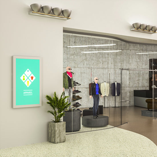 WALL DISPLAY ENCLOSURE PORTRAIT