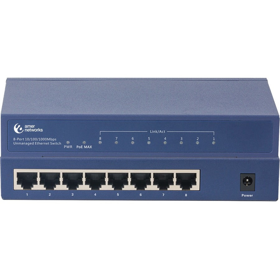 8PORT GIG POE AF/AT SWITCH