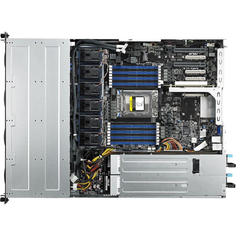 Asus RS500A-E9-RS4-U Barebone System - 1U Rack-mountable - Socket SP3 - 1 x Processor Support