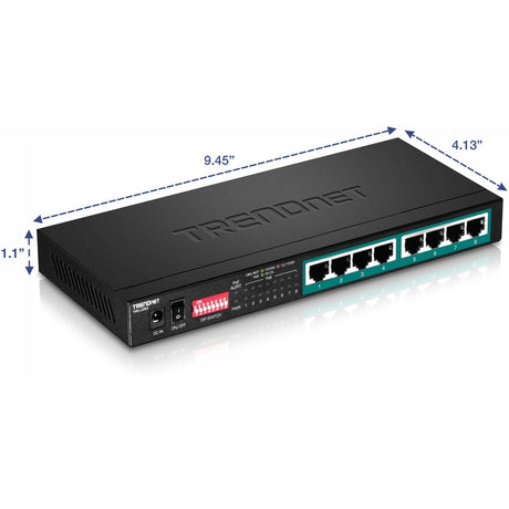 8 x Gigabit PoE and Ports