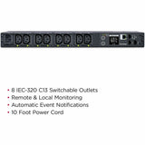 SWITCHED PDU 15A 8XIEC-320 C13
