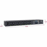 CyberPower PDU41004 Single Phase 100 - 240 VAC 15A Switched PDU