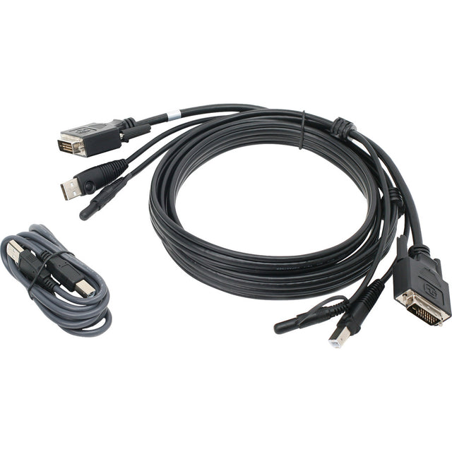 IOGEAR 10 Ft. DVI, USB KVM Cable Kit with Audio (TAA)